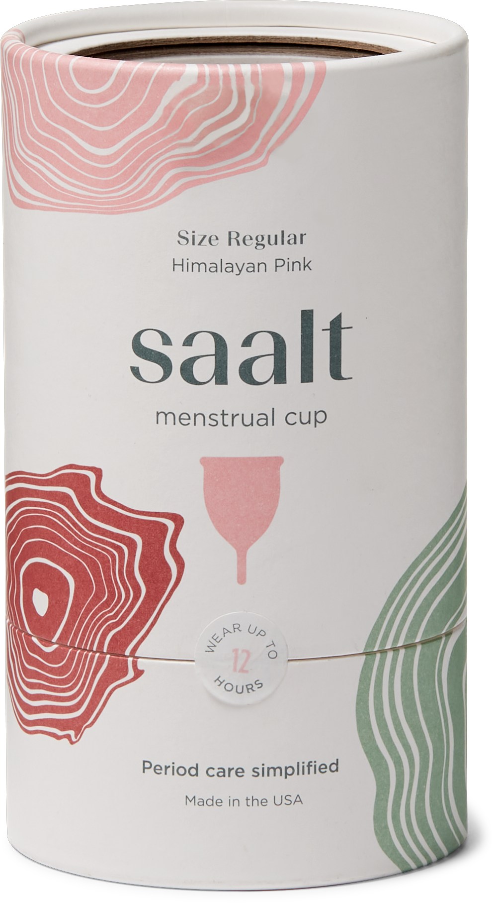 Менструальная чаша — стандартный размер Saalt, розовый