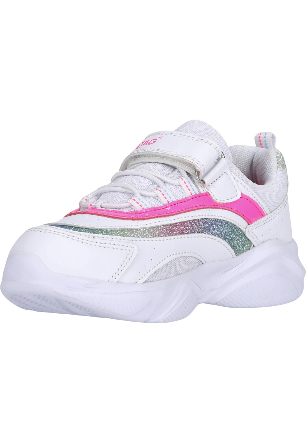 

Низкие кроссовки Zigzag Damoa, цвет 1002 White
