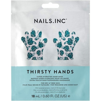 

Nails Inc Супер увлажняющая маска для рук Thirsty Hands