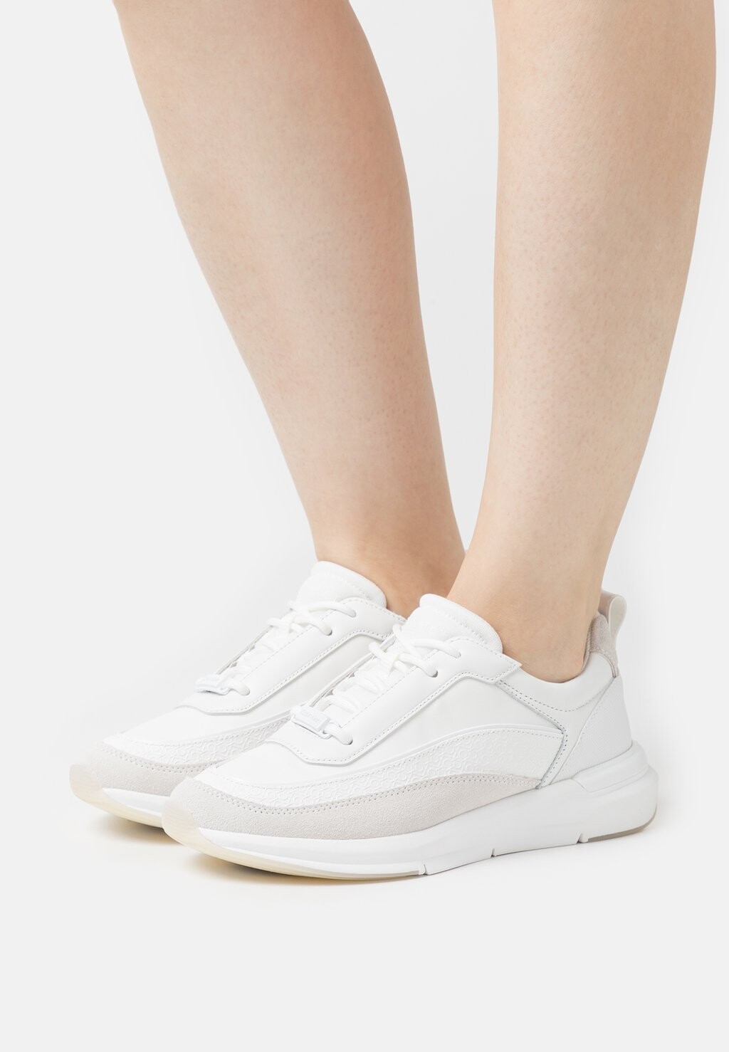 

Низкие кроссовки FLEXI RUNNER LACE UP NANO Calvin Klein, ярко-белый
