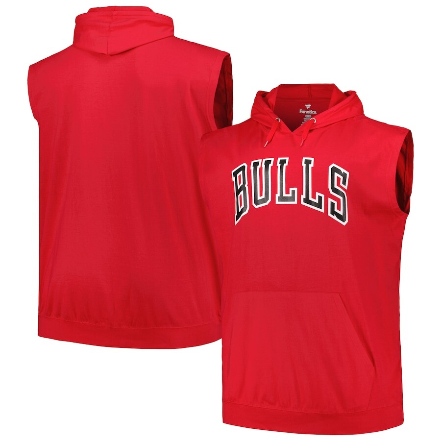 

Футболка с коротким рукавом Fanatics Branded Chicago Bulls, красный