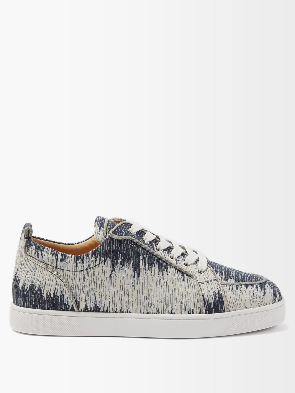 

Кроссовки rantulow orlato из жаккардовой ткани Christian Louboutin, синий