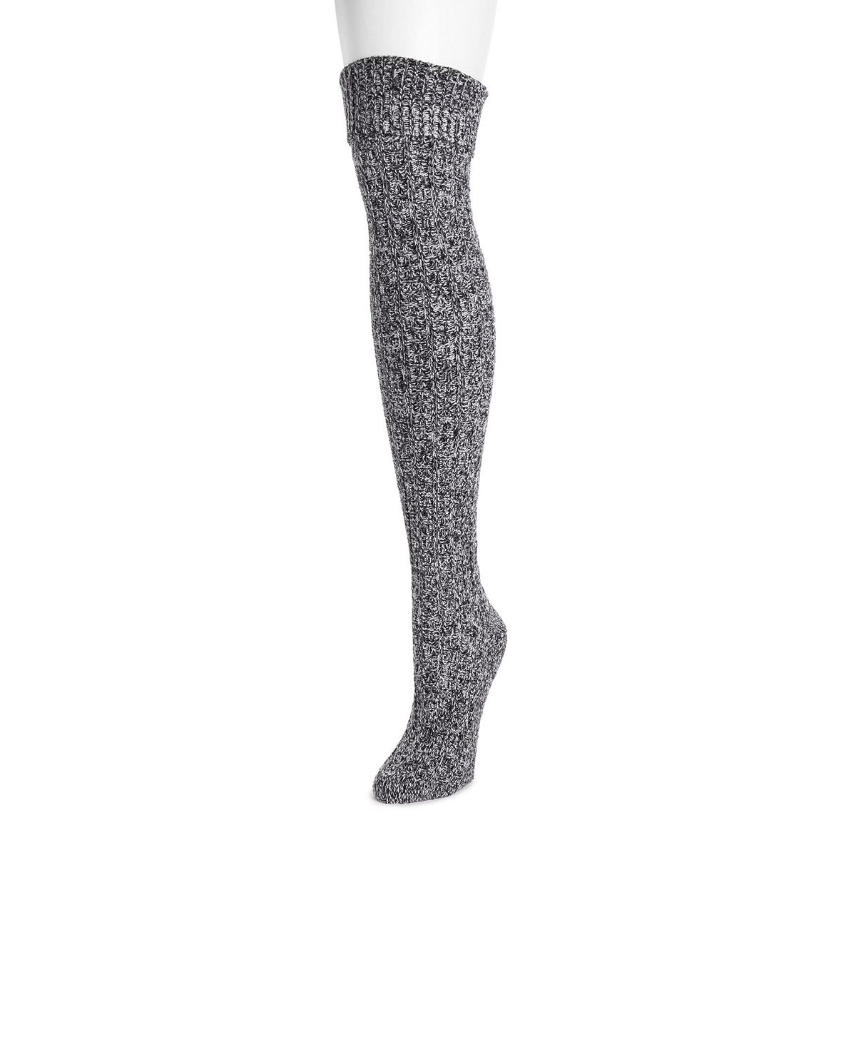 Женские носки выше колена из микрофибры Muk Luks женские зимние длинные носки выше колена из кораллового флиса
