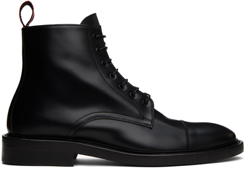 

Черные ботинки Paul Smith Gorman, Черный