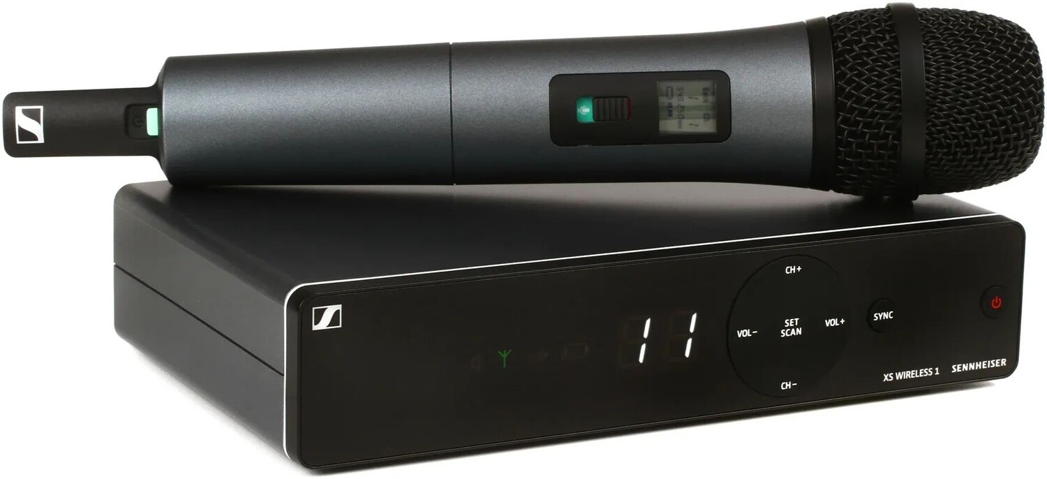 

Беспроводная ручная микрофонная система Sennheiser XSW 1-825 — линейка