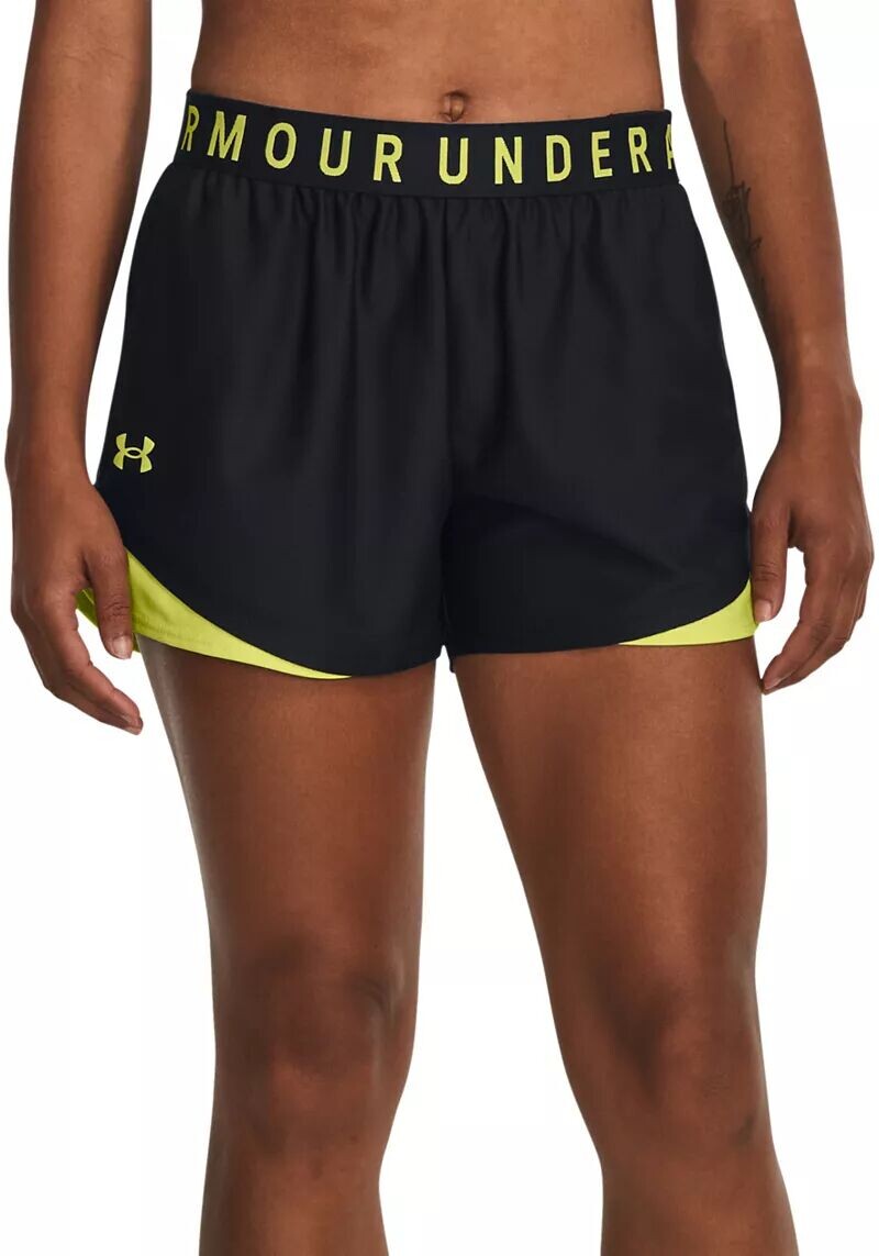 

Женские шорты Under Armour Play Up 3.0 3 дюйма, черный