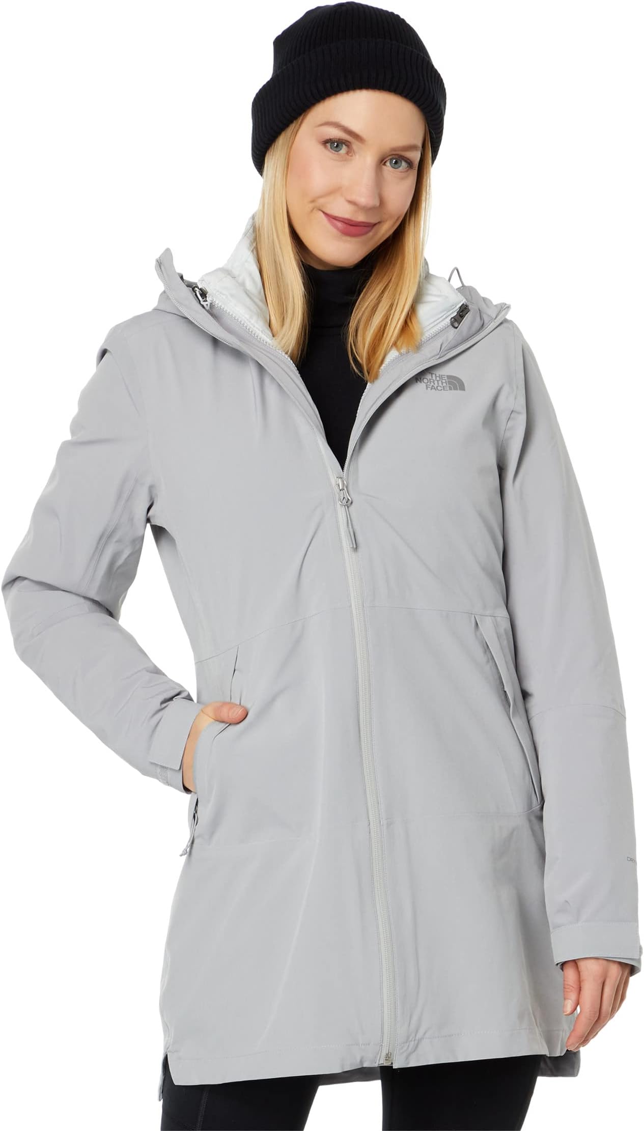 

Парка Thermoball Eco Triclimate Parka The North Face, цвет Meld Grey/Tin Grey