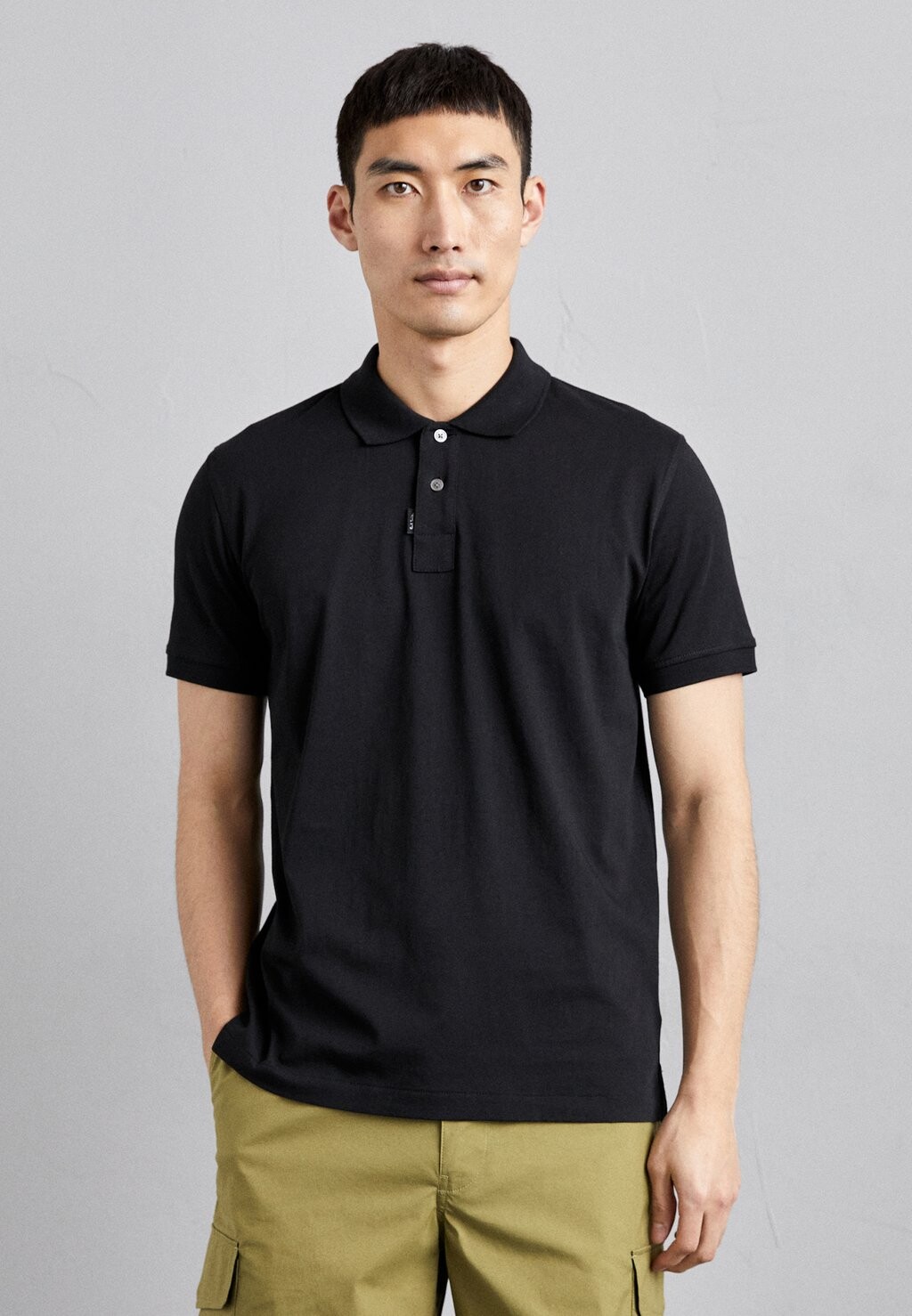

Рубашка-поло MENS PS Paul Smith, черный