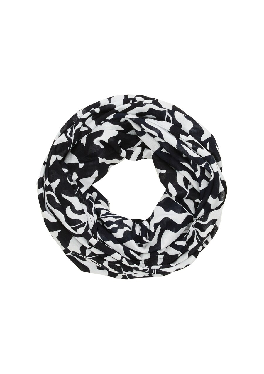 

Шарф s.Oliver Scarf, черный/белый