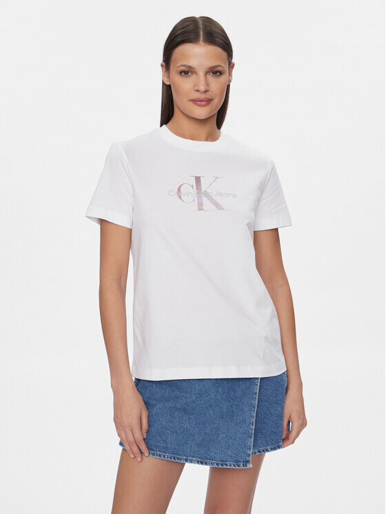 

Футболка стандартного кроя Calvin Klein, белый