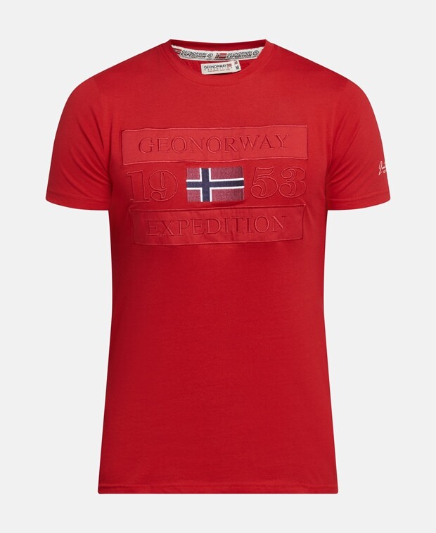

Футболка Geographical Norway, красный