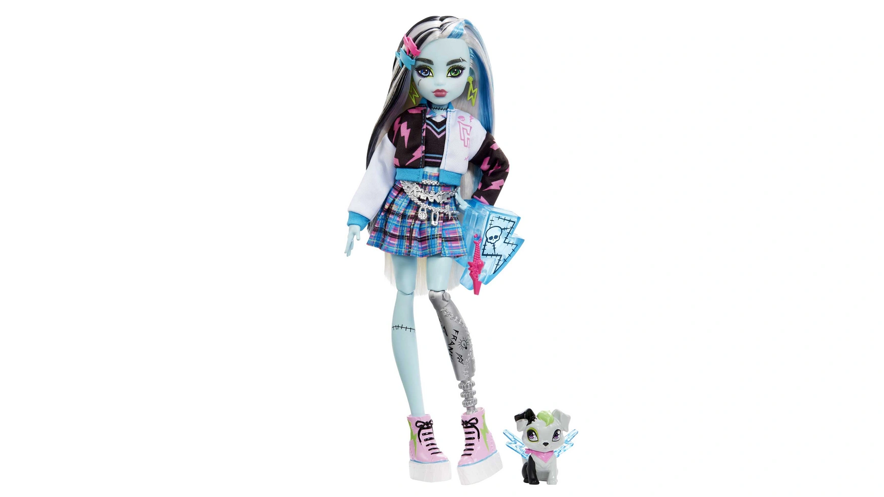 Кукла monster high фрэнки Mattel школа монстров все о фрэнки штейн эгмонт