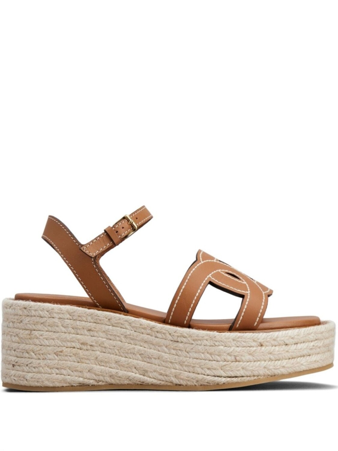 

Tod's эспадрильи Kate на платформе, коричневый