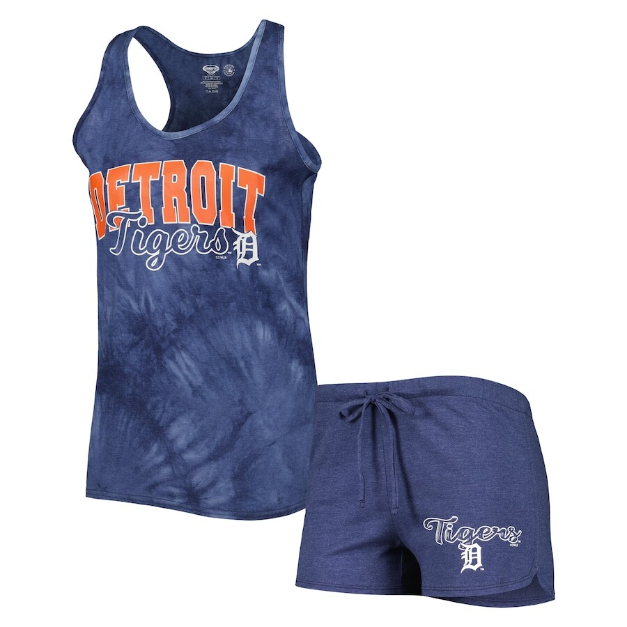

Пижамный комплект Concepts Sport Detroit Tigers, нави