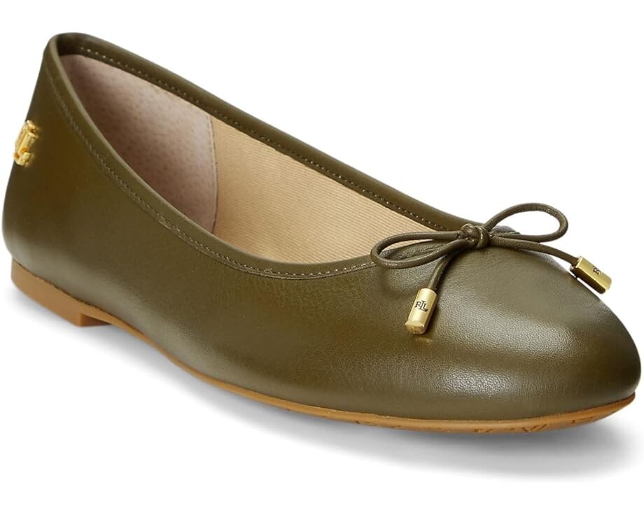 

Балетки LAUREN Ralph Lauren Jayna, цвет Botanic Green
