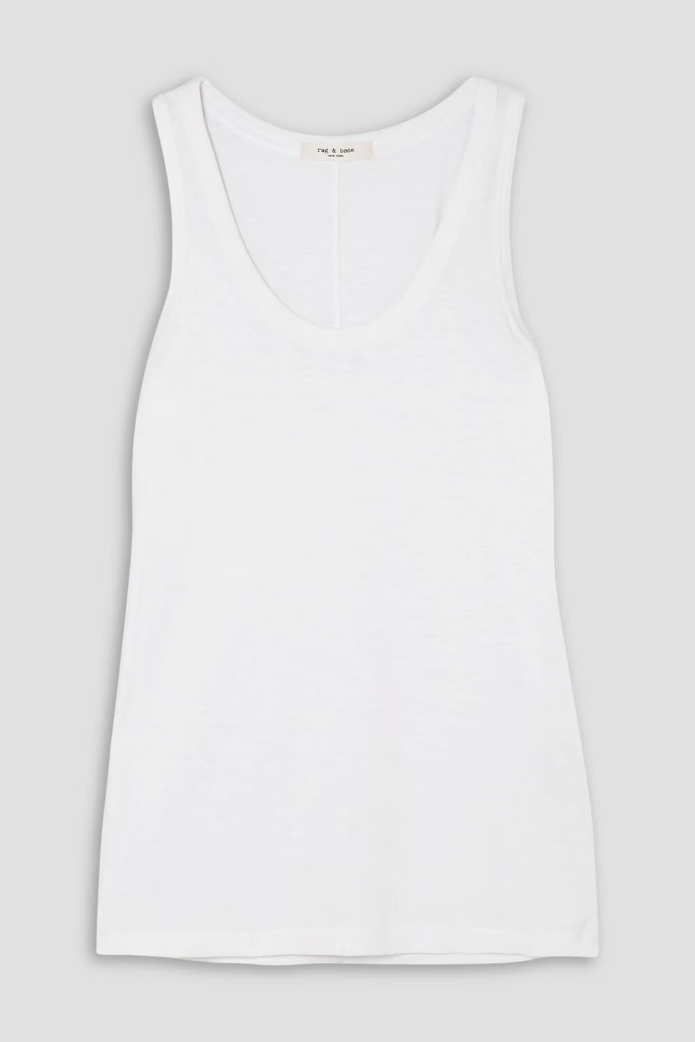 

Майка Pima из хлопкового джерси Rag & Bone, белый