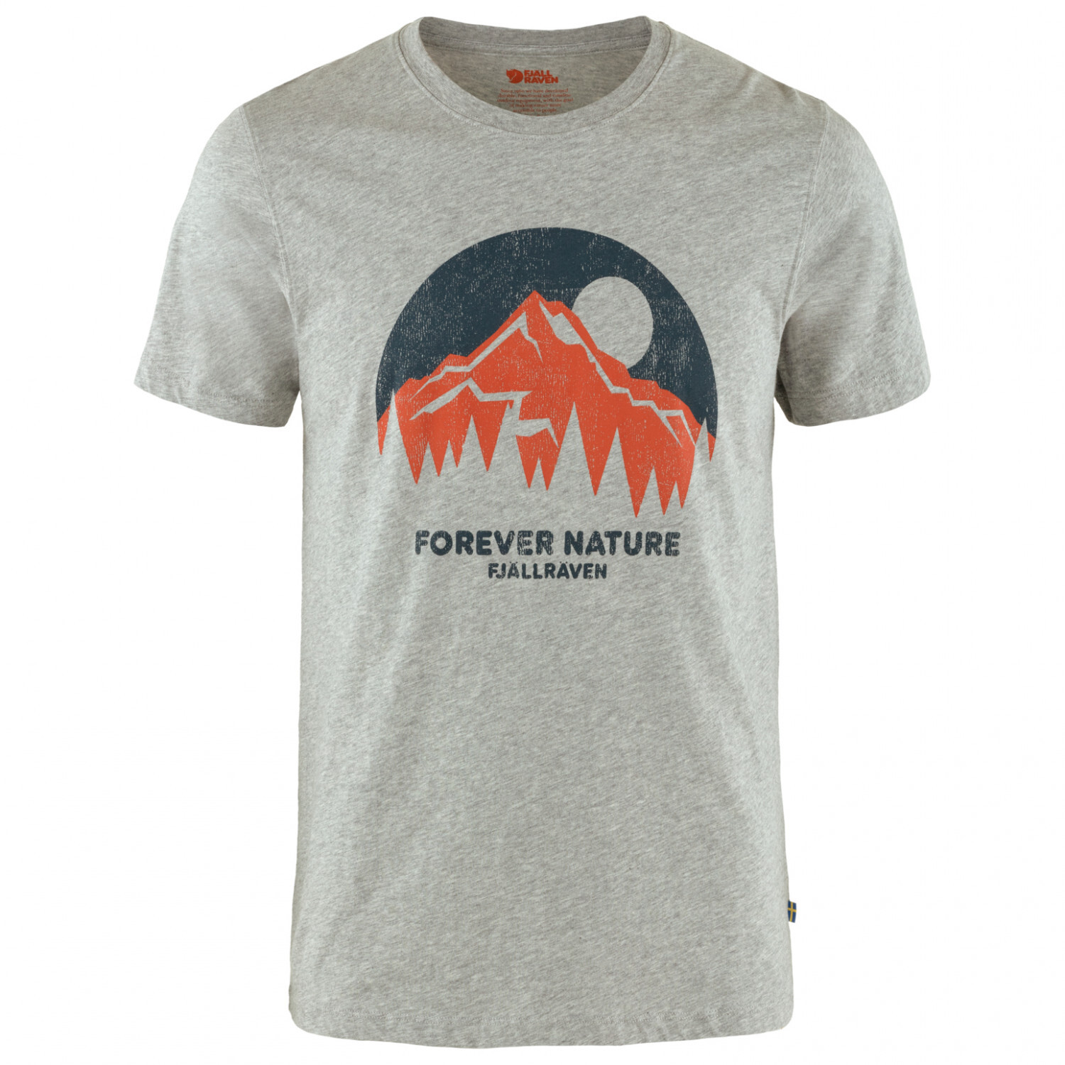 

Футболка Fjällräven Nature, цвет Grey Melange