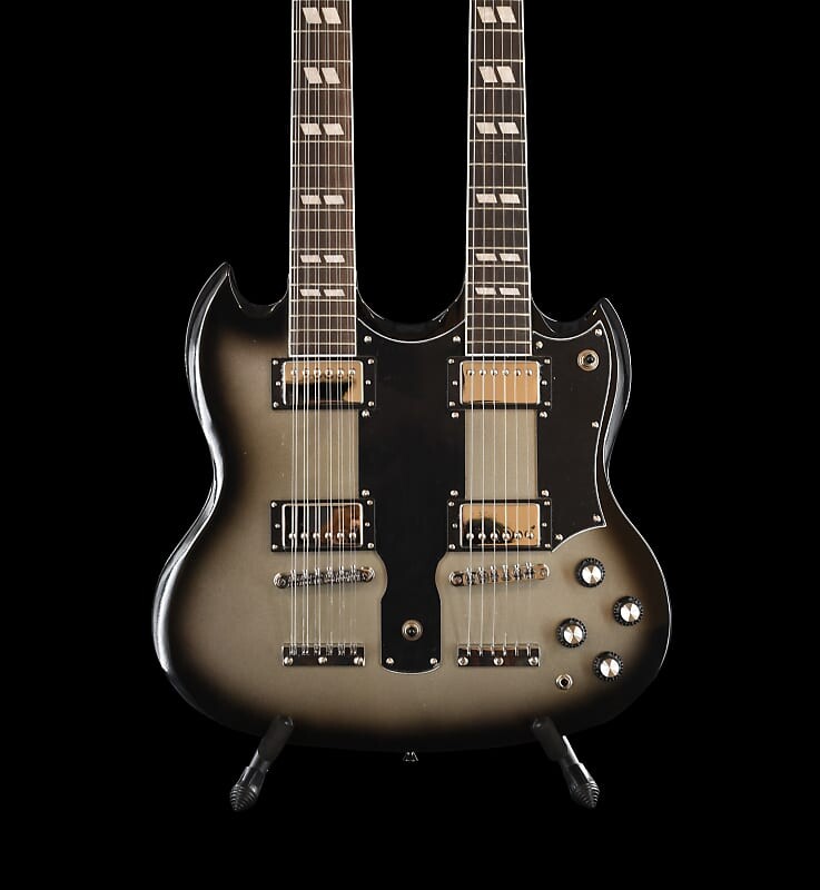 

Электрогитара Unbranded Double Neck 12/6 - Silverburst