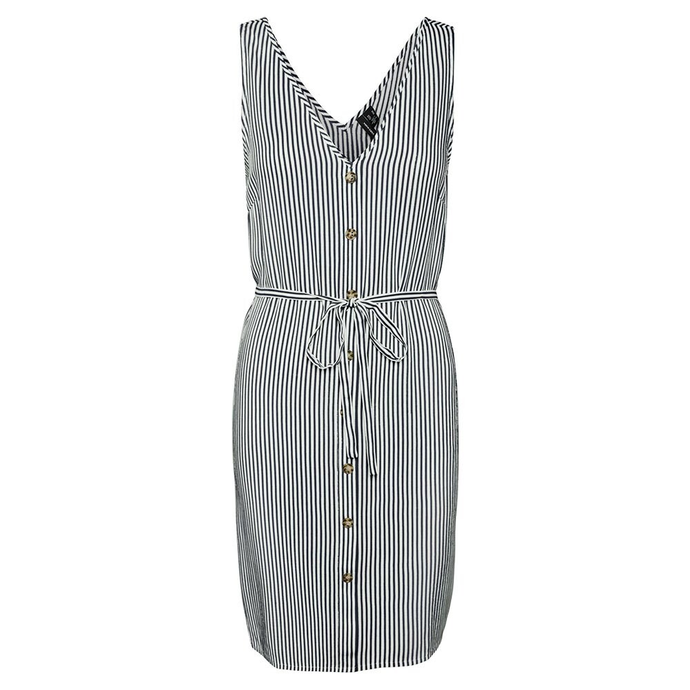 

Короткое платье Vero Moda Bumpy Sleeveless, белый
