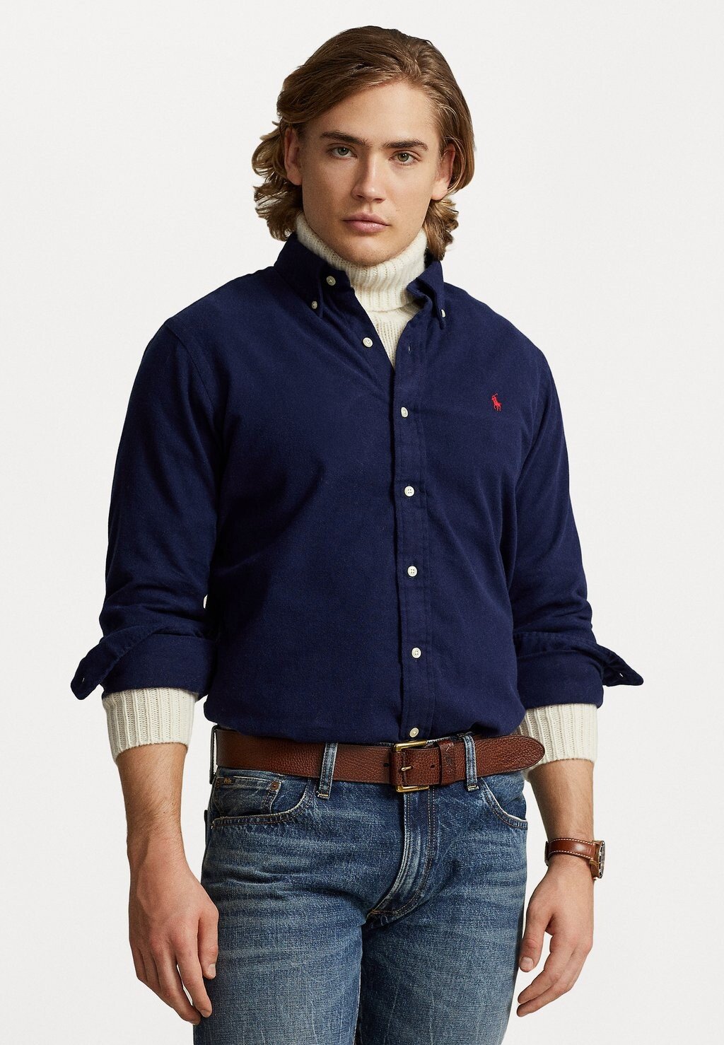 

Рубашка LONG SLEEVE SPORT Polo Ralph Lauren, темно-синий Ньюпорт