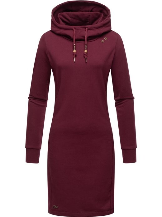 

Платье из джерси саберен Ragwear, бордовый