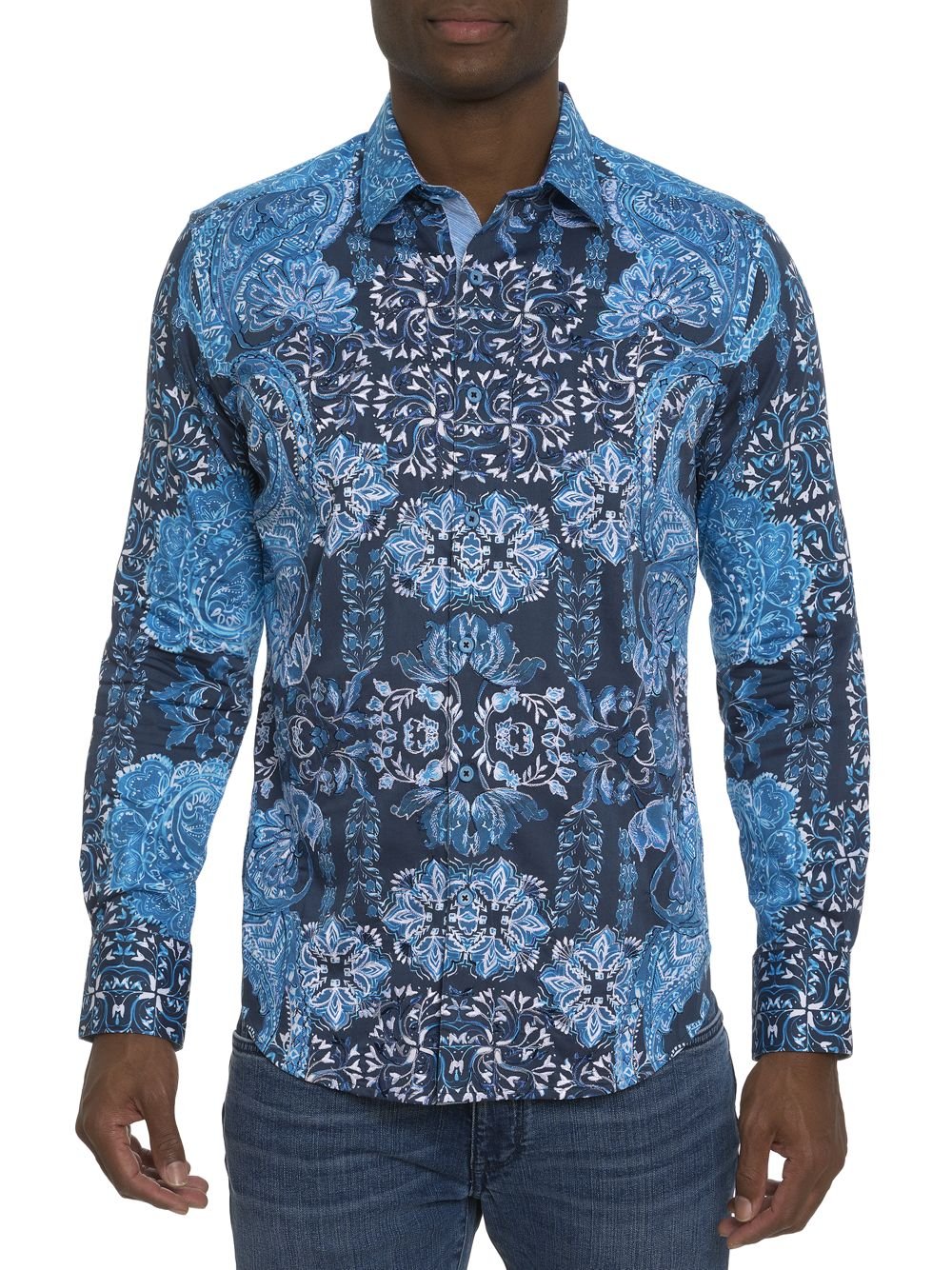 

Рубашка Grand Paisley Robert Graham, разноцветный