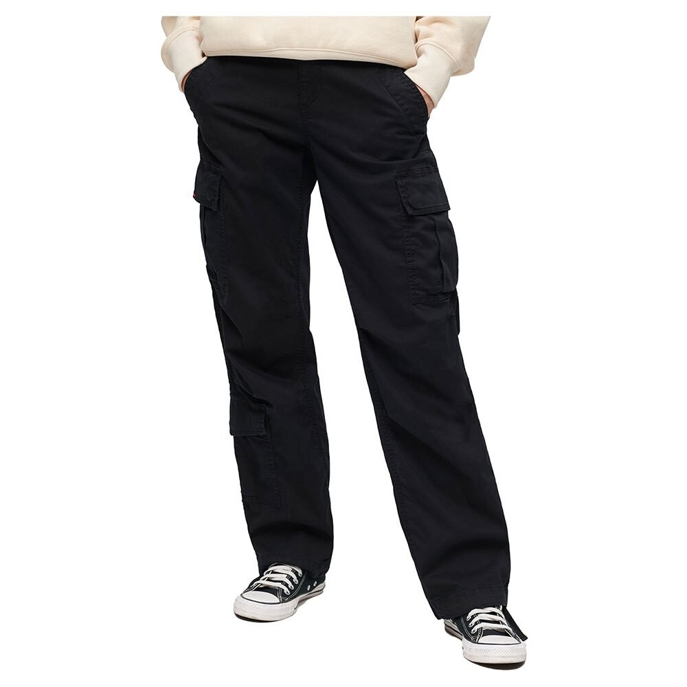 

Брюки Superdry Low Rise Straight Cargo cargo, разноцветный