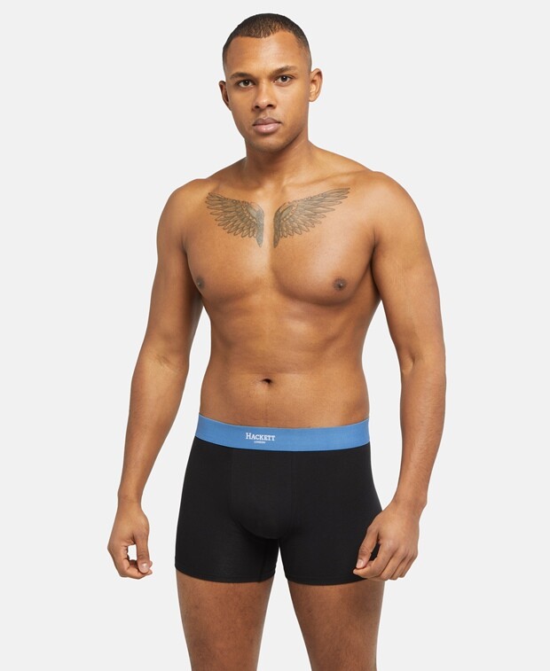

Шорты-боксеры, комплект из 3 шт. Hackett London, цвет Caviar Black