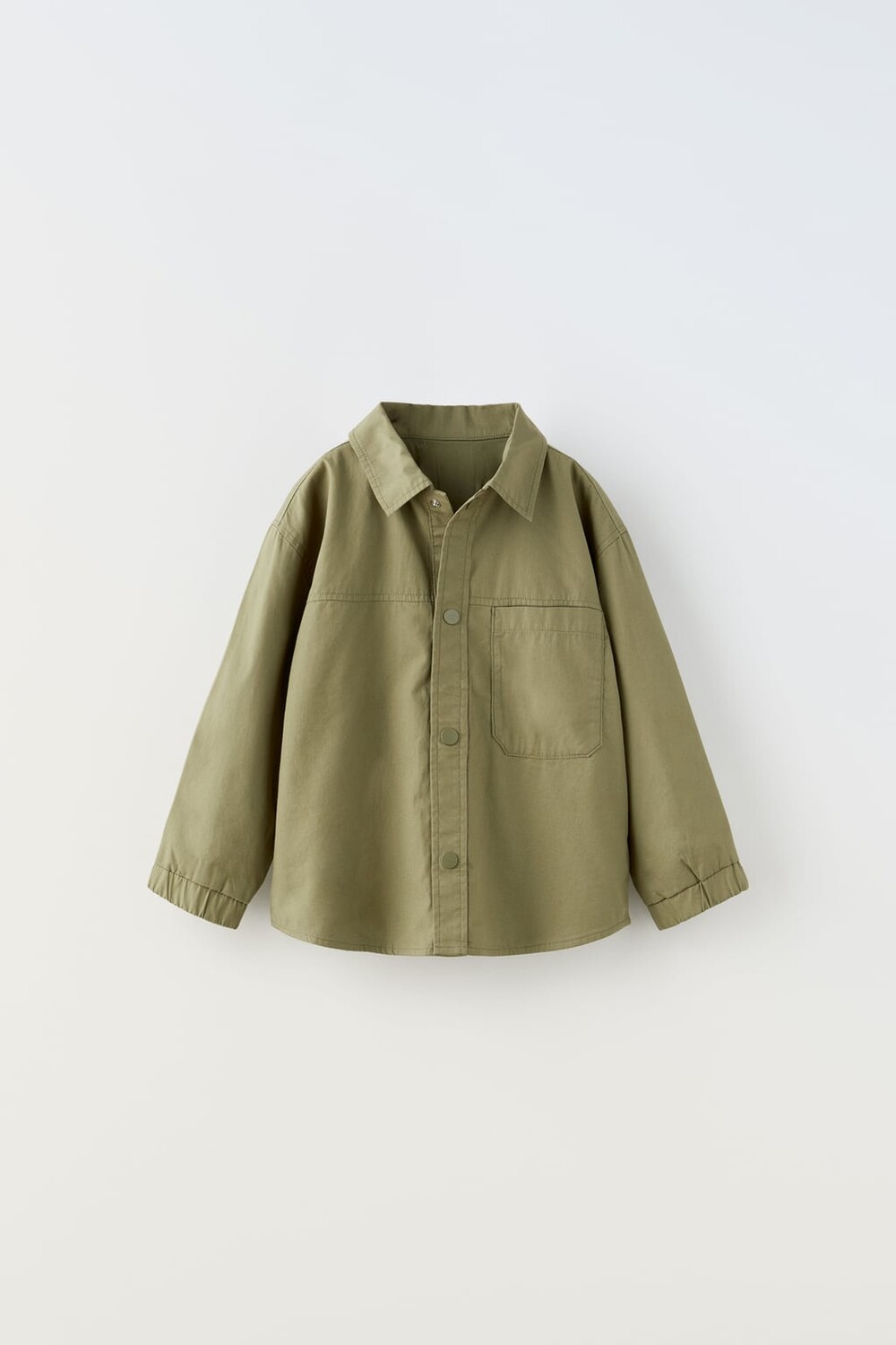 

Рубашка-грузовая ZARA, хаки