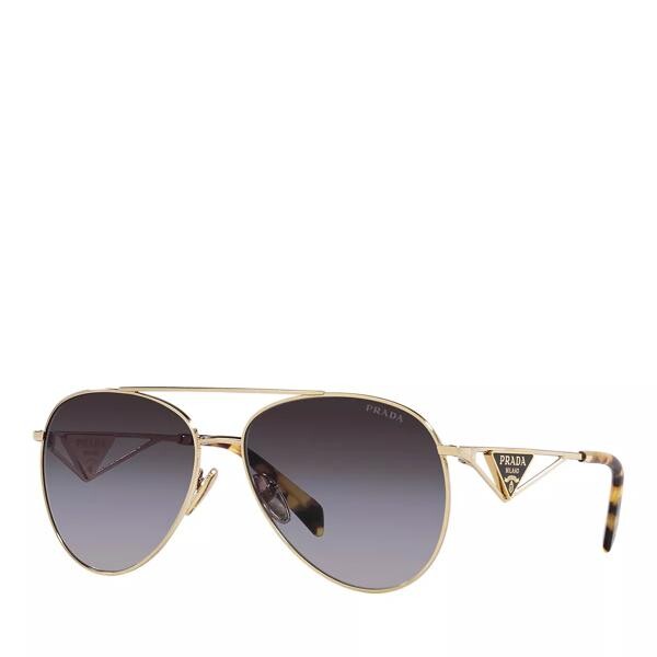 

Солнцезащитные очки 0pr 73zs pale gold Prada, желтый