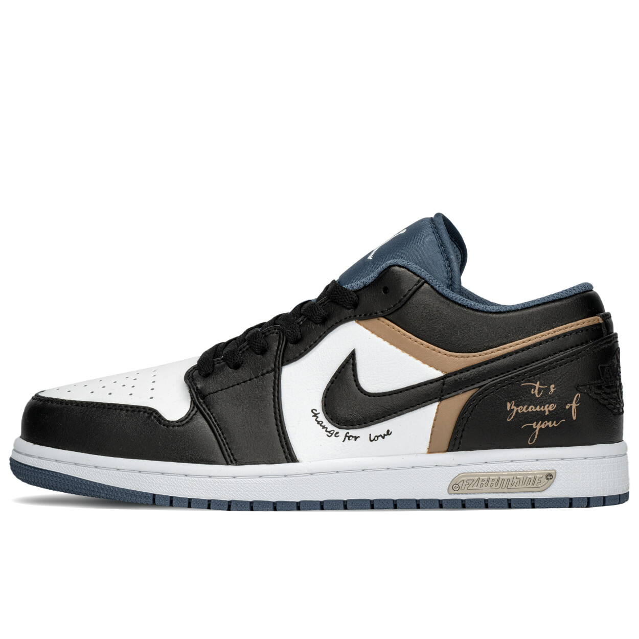 

Баскетбольные кроссовки Air 1 Vintage Men Low-Top Black/Brown Jordan