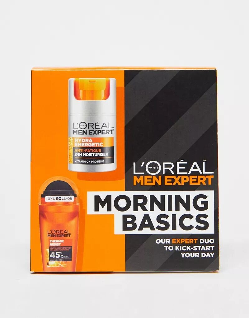 L'Oreal – Morning Basics Duo – Набор увлажняющего крема и дезодоранта набор из легкого увлажняющего и увлажняющего крема 2 50мл augustinus bader discovery duo