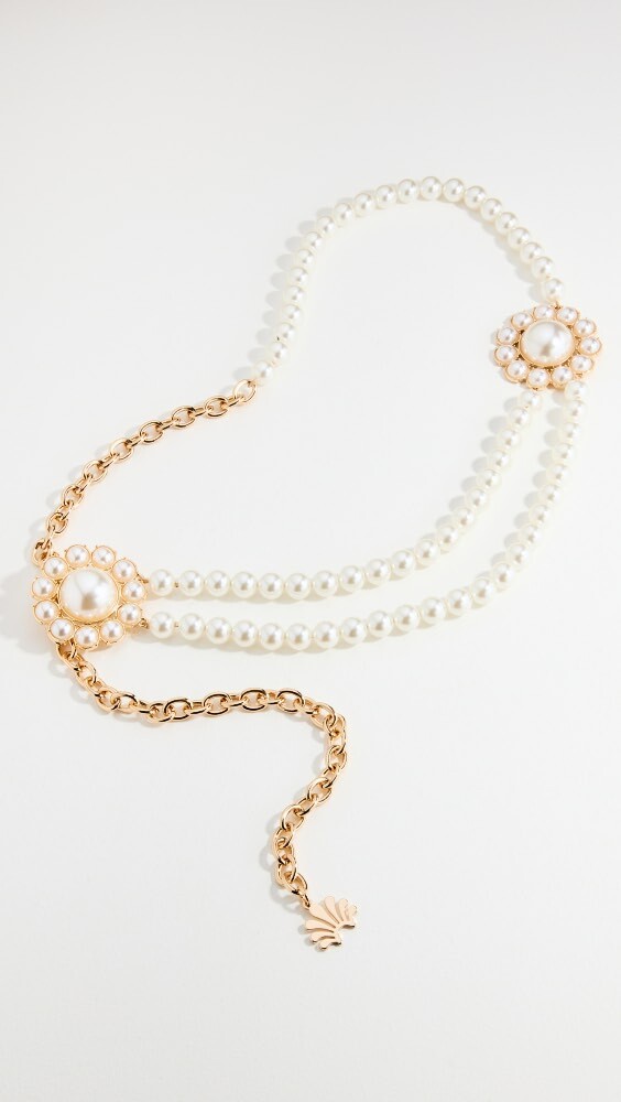 

Ремень Lele Sadoughi Pearl Brooch