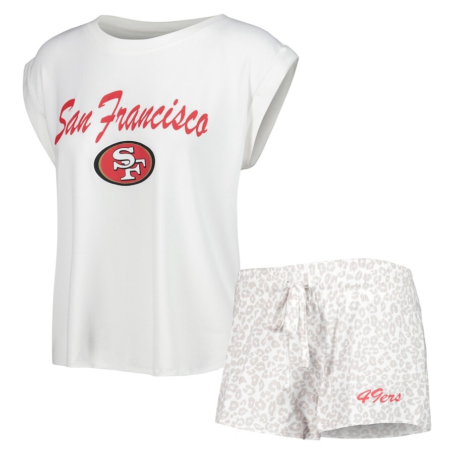 

Пижамный комплект Concepts Sport San Francisco 49Ers, белый
