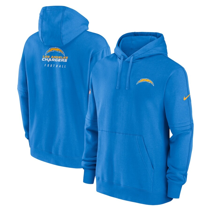 

Пуловер с капюшоном Nike Los Angeles Chargers, синий