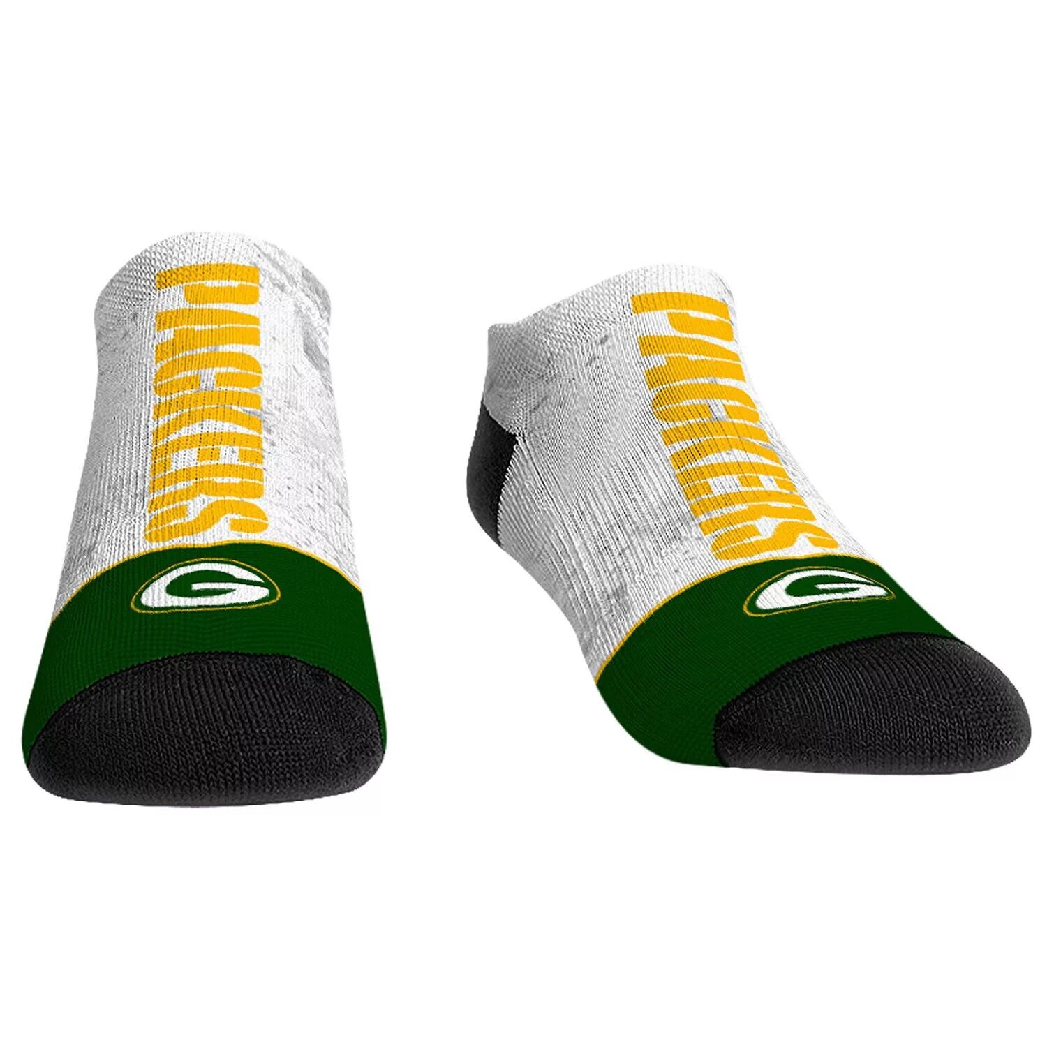 

Молодежные носки Rock Em Носки с низким вырезом Green Bay Packers Mascot Walkout Unbranded