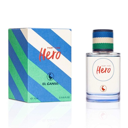 Туалетная вода El Ganso Part Time Hero для мужчин с мускусным и цитрусовым ароматом, 75 мл, с распылителем Perfumes Y Diseño