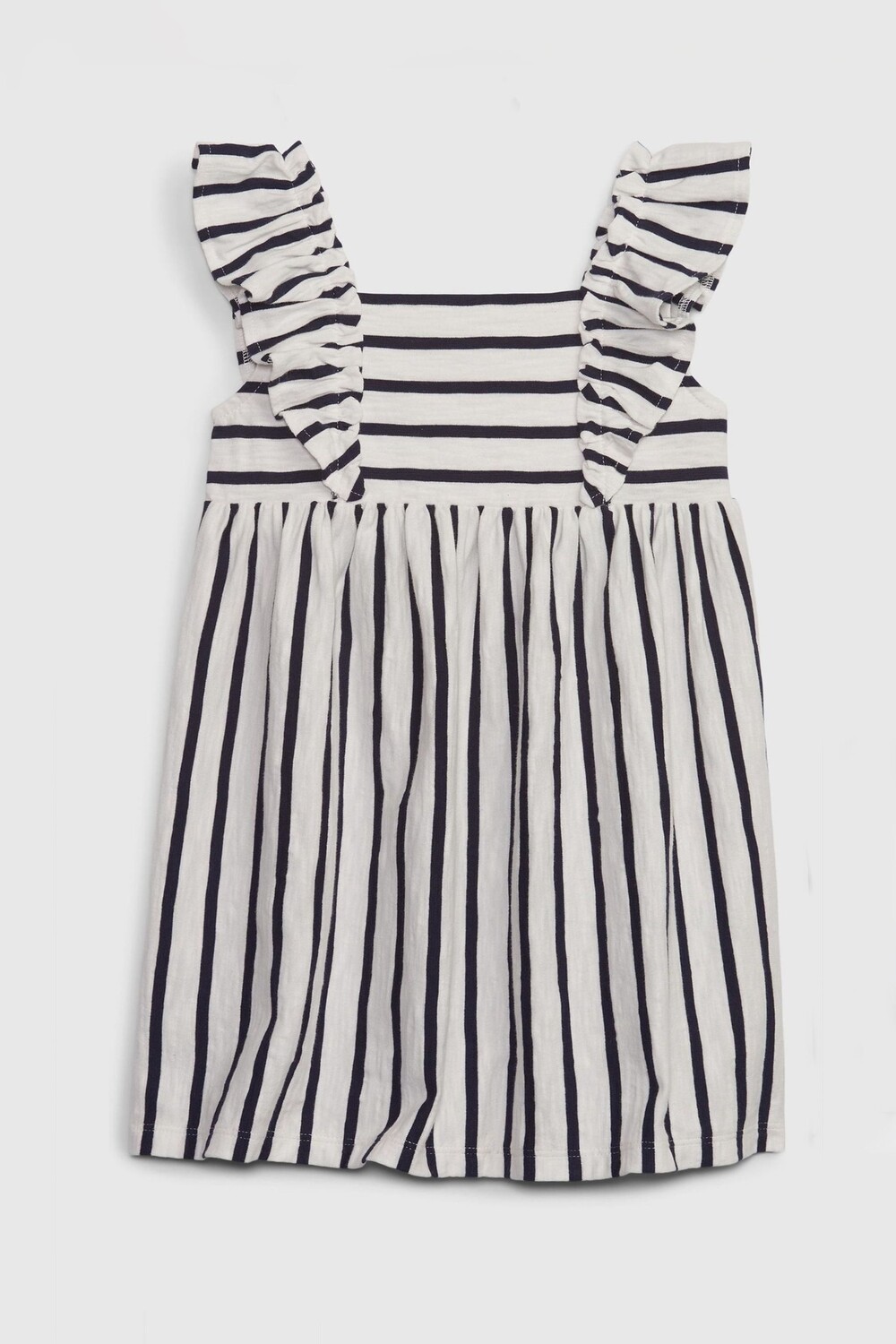 

Платье с расклешенными рукавами Gap, белый