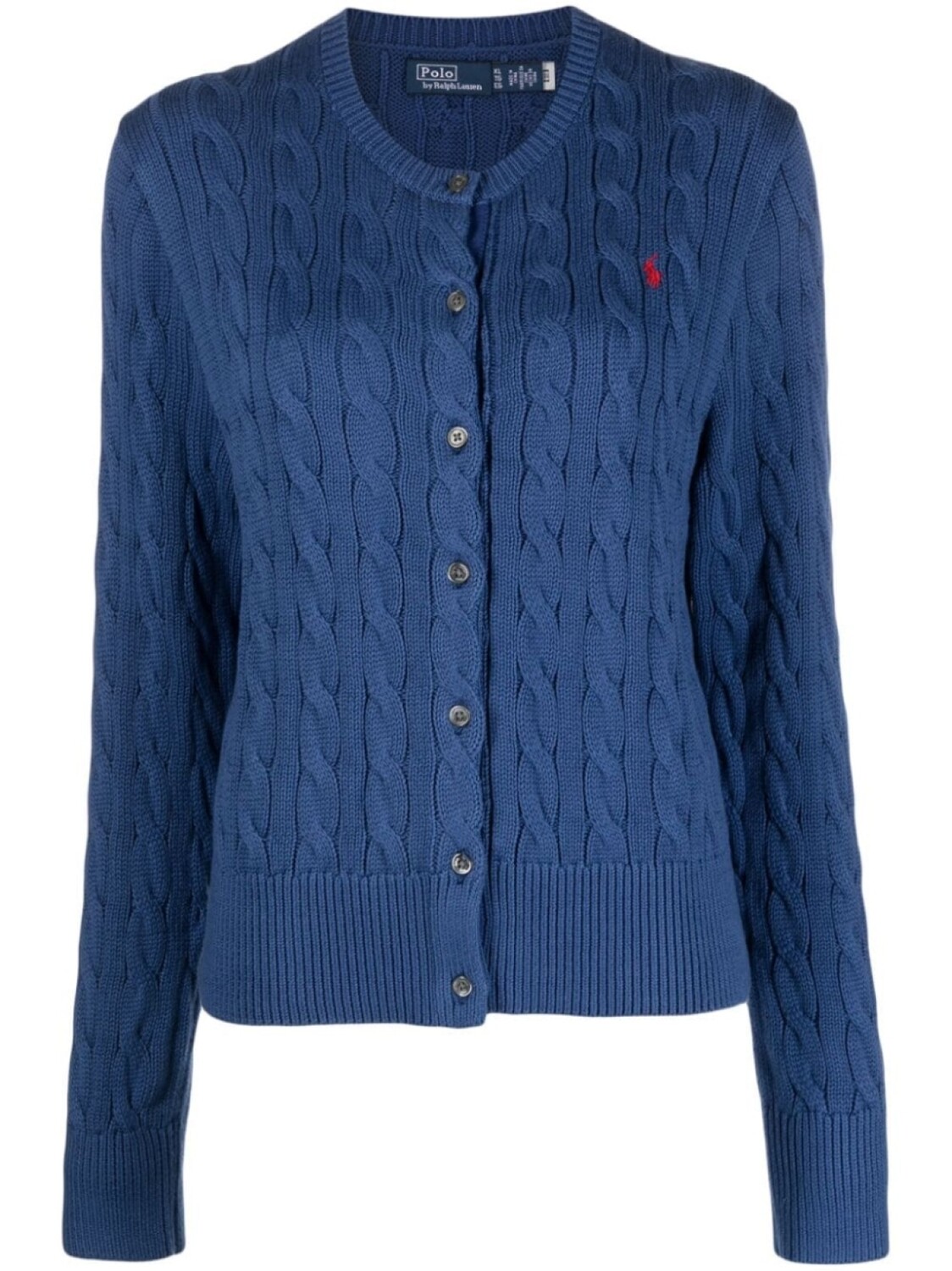 

Polo Ralph Lauren кардиган с вышитым логотипом, синий