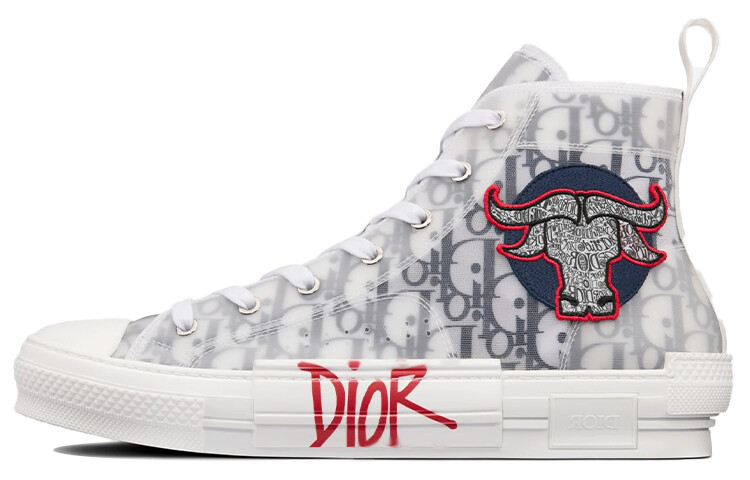 

Высокие кеды Dior And Shawn B23 Белый/Черный