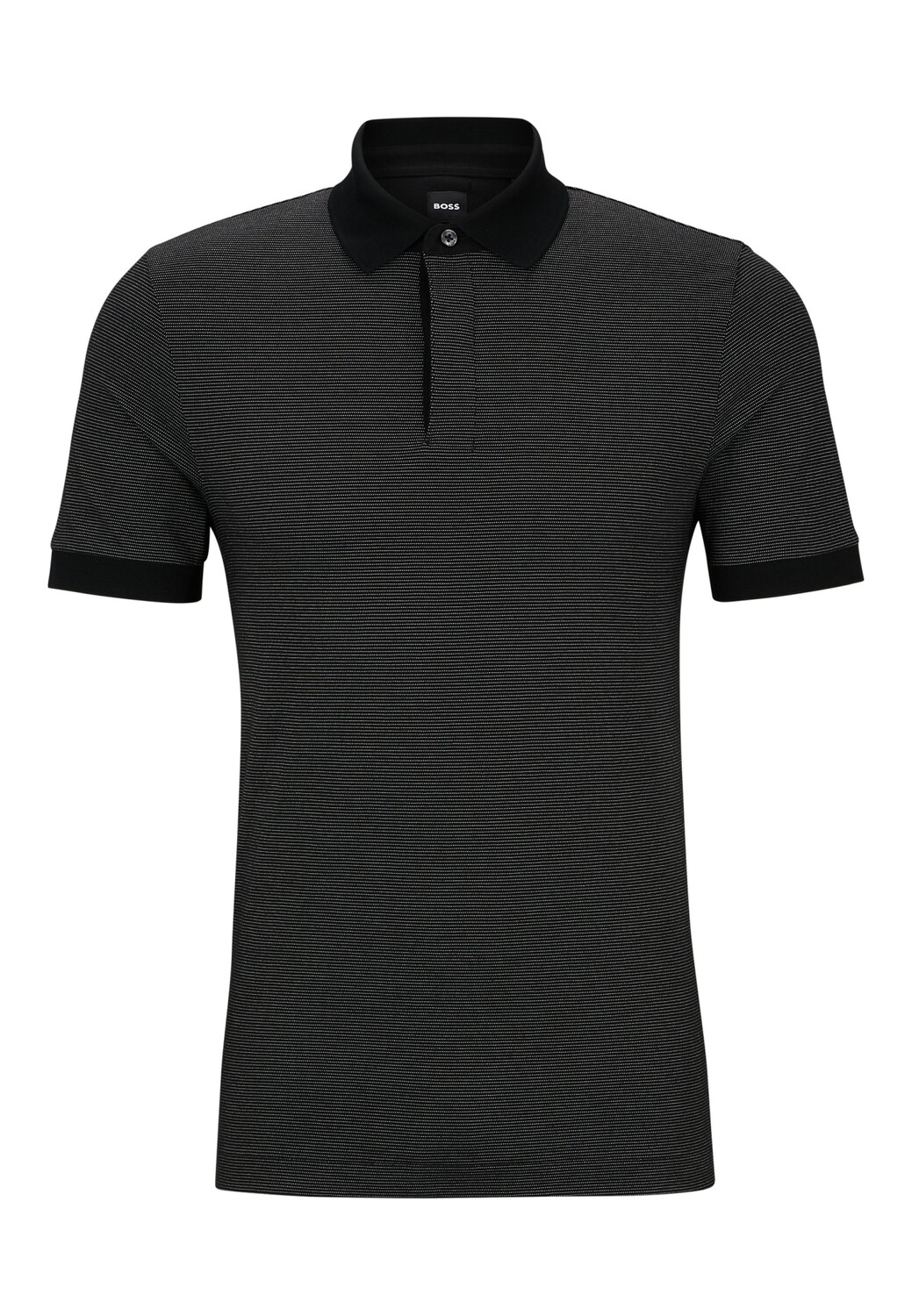 

Рубашка поло BOSS PENROSE 44 Slim Fit, черный