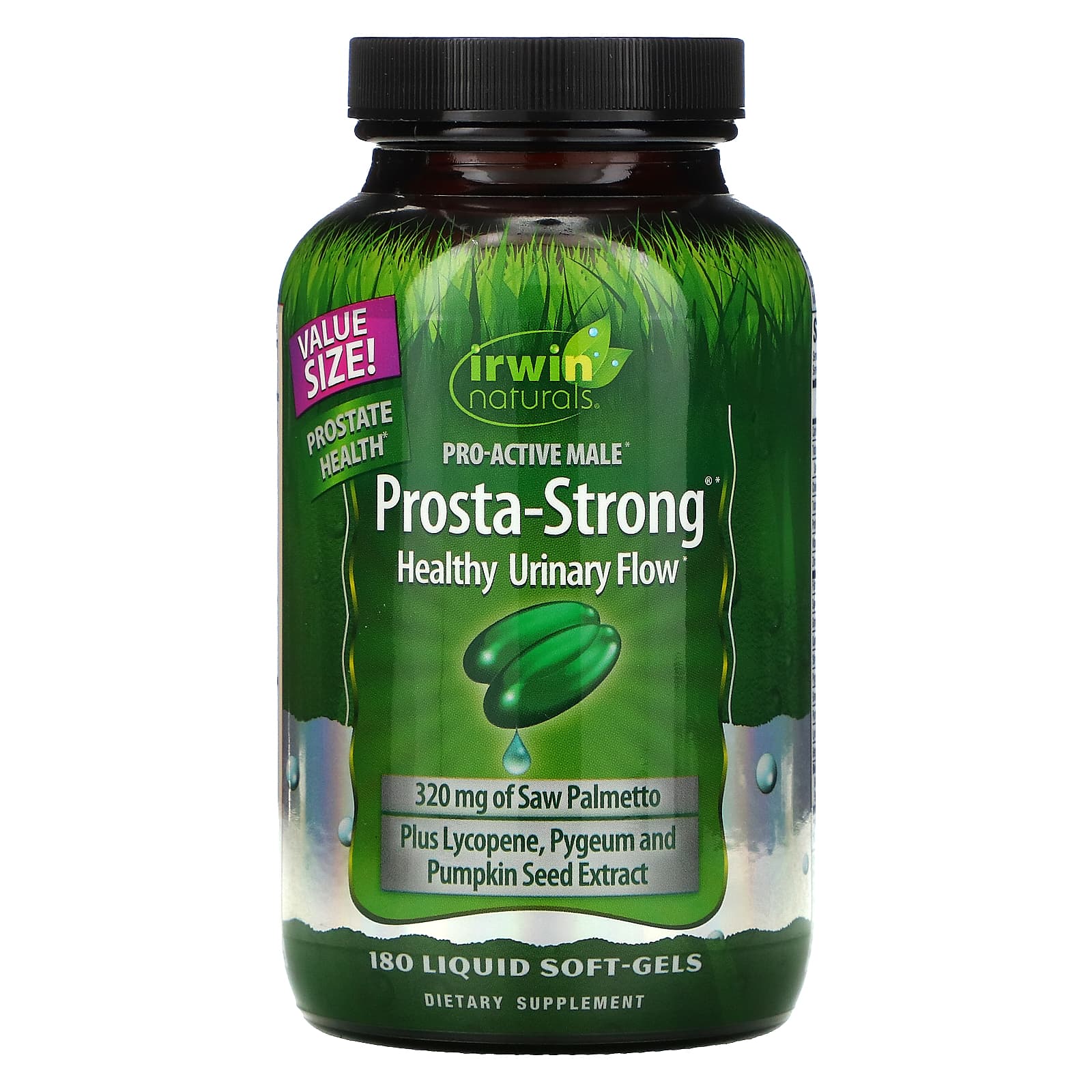 Irwin Naturals Prosta-Strong здоровье простаты и мочеиспускания 180 капсул irwin naturals 2 in 1 kidney