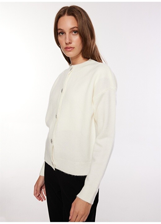 

Женский кардиган цвета экрю Fabrika Comfort