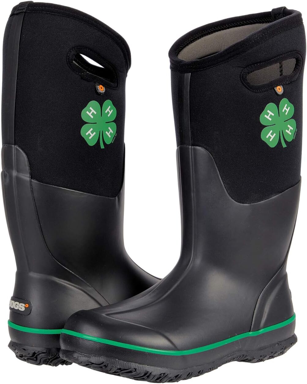 

Резиновые сапоги Classic Tall 4-H Bogs, черный