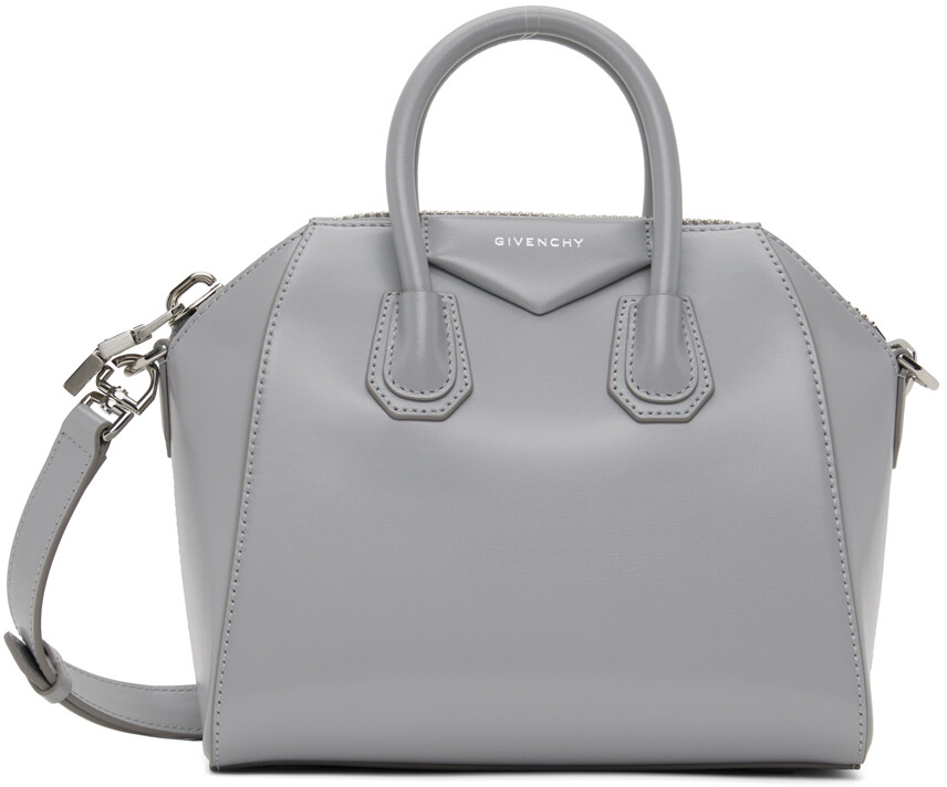 

Серая мини-сумка Antigona Givenchy