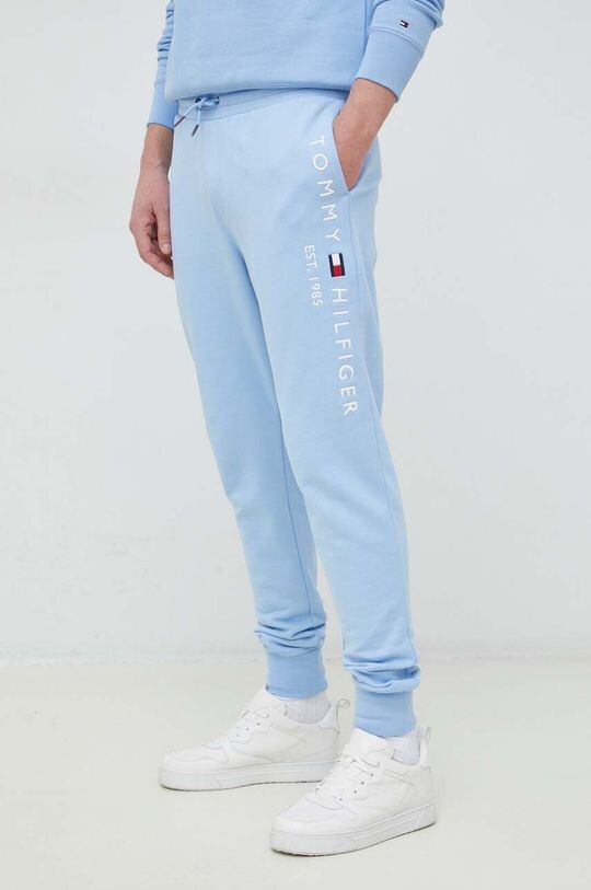 

Хлопковые спортивные брюки Tommy Hilfiger, синий