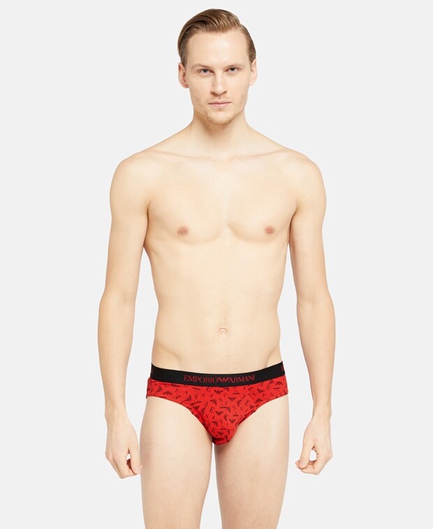 

Трусы, упаковка 3 шт. Emporio Armani, красный