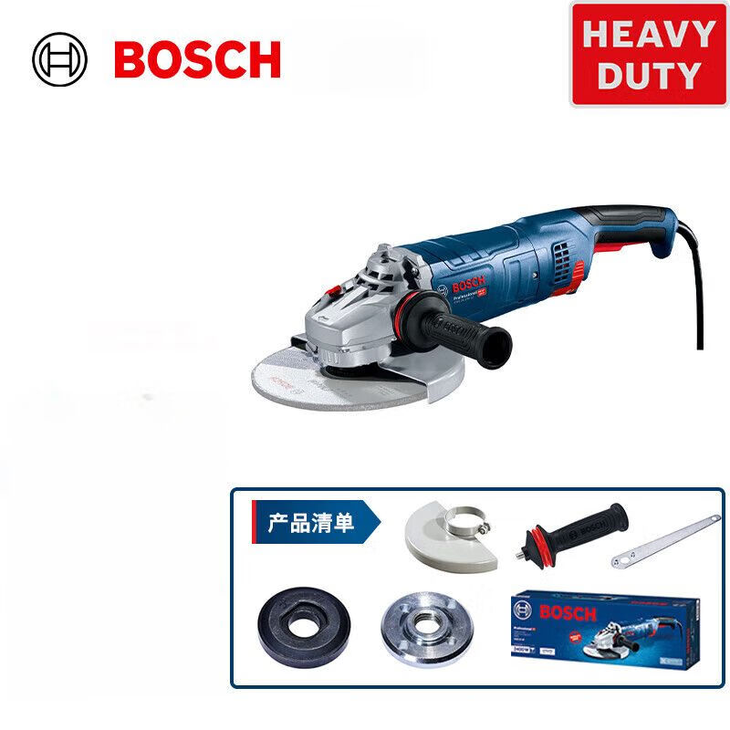 Высокомощный пылезащитный полировально-шлифовальный станок Bosch GWS 24-180/230 JZ