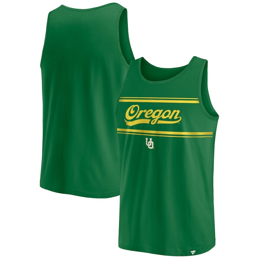 

Майка Fanatics Branded Oregon Ducks, зеленый