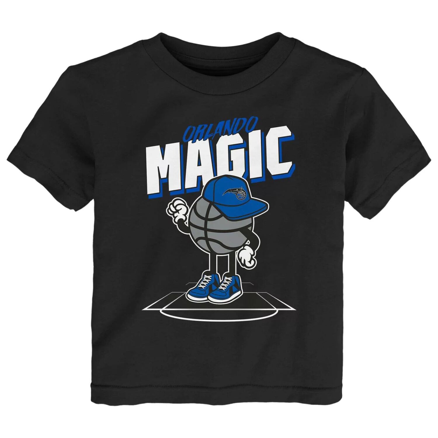 

Черная футболка Orlando Magic Mr. Dribble для малышей Outerstuff